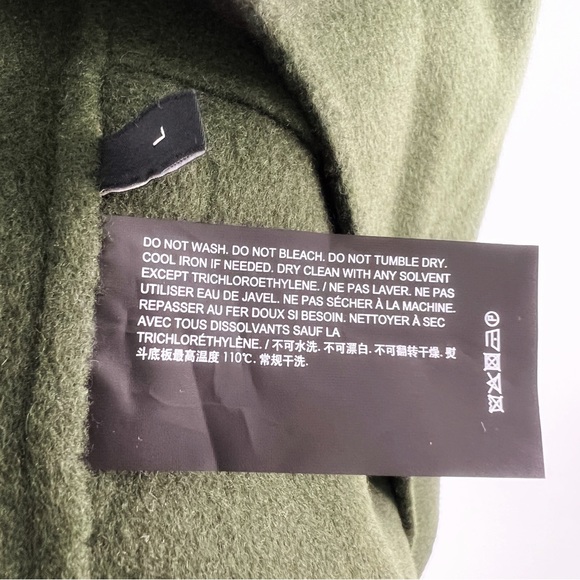 Large Coat | Wool and Cashmere Coat - Picture 11 of 16